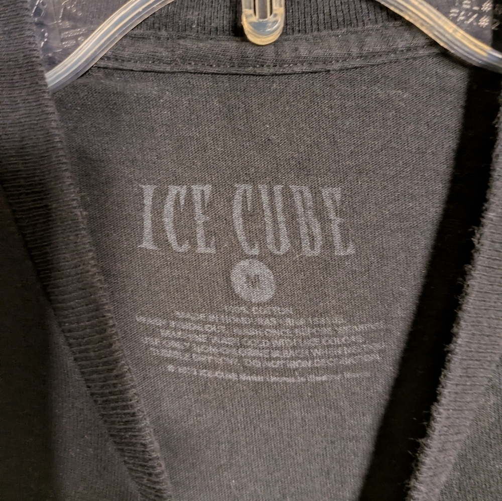 ice Cube Black Graphic Tee with Ice Cube Print Size Medium Pre-owned - Picture 4 of 5